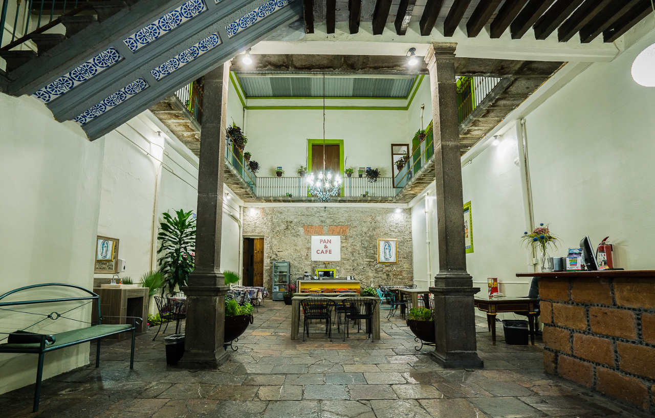 Hostal Santo Domingo Puebla Eksteriør bilde